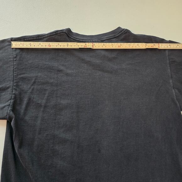 Harley Davidson 1937 Ocean Sand Record T-Shirt Men's M Black Colorful Graphics - Picture 9 of 13